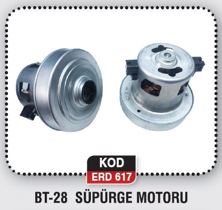 BT-28 SÜPÜRGE MOTORU ERD 617